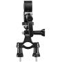 Bike Camera Holder Bicycle Handlebar Mount Holder Motorcycle Handlebar Action Camera Gimbal Stabilizer Tripod Holder for Osmo Feiyu Zhiyun Q