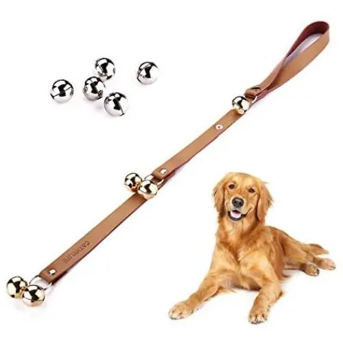 CATHYLIFE Dog Doorbells for Potty Training/Door Knob/Go Outside, Premium Quality Dog Bells, Adjustable Door Bell, Training Your Puppy The Easy Way CATHYLIFE Dog Doorbells for Potty Training/Door Knob/Go Outside, Premium Quality Dog Bells, Adjustable Door Bell, Training Your Puppy The Easy Way