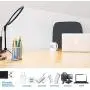 Desk Ring Light with Stand and Phone Holder,10 Inch Halo Light Ring for Video Recording, Webcam, TIK Tok, Live Streaming, Vlog, Photography, Camera, Makeup