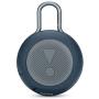 JBL Clip 3 Portable Waterproof Wireless Bluetooth Speaker - Blue (Renewed)