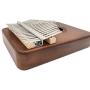 Kalimba Thumb Piano 17 Keys Rosefinch Finger Piano Mahogany Mbira with Tuning Hammer Study Instruction Bag Gift for Beginner Adults Kids