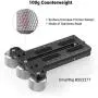 SMALLRIG Removable Counterweight 100g for DJI Ronin S/Ronin-SC and Zhiyun Gimbal Stabilizers – 2284 SMALLRIG Removable Counterweight 100g for DJI Ronin S/Ronin-SC and Zhiyun Gimbal Stabilizers – 2284
