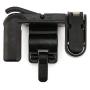 Pudincoco Game Button Mobile Phone Physical Joysticks Assist Tools Button Aim Key for Shooting Games Controller Accessories(Black)