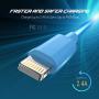 MFi Certified Lightning Cable - Novtech 3Pack 3FT iPhone Charger Cable - iPhone USB Charging Sync Cable for iPhone 11 Pro XR Xs Max X 8 Plus 7 Plus 6S Plus 6 Plus 5S 5C 5 SE iPod iPad Air Pro - Blue