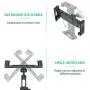 Car Headrest Mount, SAWAKE Angle Adjustable Headrest Tablet Mount, Universal Tablet Holder for Car Backseat, for 5" to 14" iPad/Tablet/Smartphone/Nintendo Switch