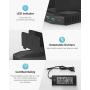 Unitek USB Charging Station for Multiple Devices, Charger Organizer Stand Dock with Dividers, Quick Charge 3.0 Compatible for Smartphone, Tablet, iPad and Other Electronics