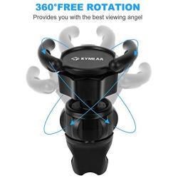 Pop Clip Air Vent Car Phone Mount for pop Users, Kymlaa Universal 360° Rotation Cell Phone Holder Compatible with Pops Grip & Out Stand, Adjustable Switch Lock for All Smartphones, GPS Navigation