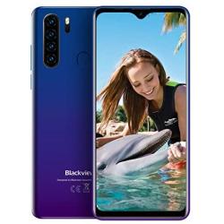 Blackview A80 Pro (2020) Unlocked Smartphones, 6.49" HD+ Waterdrop Screen, 8MP Front Camera + 13MP Quad Rear Camera, Android 9.0 Octa-Core 4GB + 64GB, 4680mAh Battery Dual Global Band 4G Cell Phones