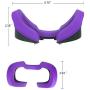 Covos VR Face Pad for Oculus Rift S Silicone Eye Cover, Rift S VR Cover Sweatproof Waterproof Lightproof Anti-Dirty Oculus Rift S Accessory