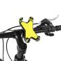 YLYBDDD Bicycle Phone Holder Cycling Bracket Mount Bike Handlebar Mobile Phone Holder with 360 Degree Rotation Bike GPS Mount Bracket