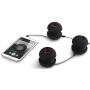 AYL Mini Speaker System, Portable Plug in Speaker with 3.5mm Aux Audio Input, External Speaker for Laptop Computer, MP3 Player, iPhone, iPad, Cell Phone (Black)