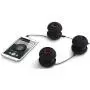 AYL Mini Speaker System, Portable Plug in Speaker with 3.5mm Aux Audio Input, External Speaker for Laptop Computer, MP3 Player, iPhone, iPad, Cell Phone (Black)