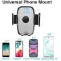 Yoocaa Cup Phone Holder for Car, Ultra Stable Cell Phone Cup Holder, Expandable Base Cup Holder Phone Holder Compatible with All Smart Cell Phone.