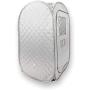 Portable Sauna Tent, Foldable One Person Full Body Spa for Weight Loss Detox Therapy Without Steamer - Grey