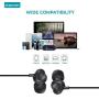 Wired Earbuds with Microphone, Overtime in-Ear Headphones with Sharp Sound, Ear Buds with Mic, Earphones for iPhone 6/6s Plus/5s/SE, Galaxy, Android Smartphones, Tablets (Black 2-Pack)