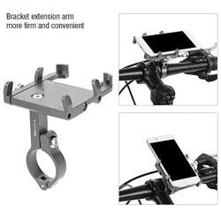 Bike Phone Holder-GUB PRO2 Road Bicycle Mountain Bike Handlebar Mobile Phone Holder Cycling Accessory Titanium