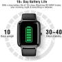 Blackview Smart Watch for Android Phones and iOS Phones, All-Day Activity Tracker with Heart Rate Sleep Monitor, 1.3" Full Touch Screen, 5ATM Waterproof Pedometer, Smartwatch for Men Women