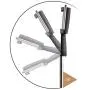 Selfie Stick and Tripod 2 in 1, Height Telescopic Tripod Stand and Angle Adjustable Phones Holder, Wireless Remote to Get Selfie at Home or Travel (Black)
