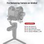 SMALLRIG Removable Counterweight 200g for DJI Ronin S/Ronin-SC and Zhiyun Gimbal Stabilizers – 2285