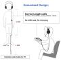 ALWUP A9 Xbox One Headset, PS4 Gaming Headset with Mic, PC Game Headphones with Microphone for Gamer Playstation 4 Xbox 1 S & X Nintendo Switch Computer Laptop of Stereo Surround Sound, Deep Ear Pads