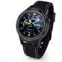Golf Buddy Aim W10 GPS Watch aim W10 Golf GPS Watch with Red/White/Blue Wristband, Black, Medium