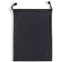 GLCON Waterproof Black Dark Small Carrying Storage Pouch Case Canvas Bags for Iphones Coins Pencil Case Cosmetic Bags and Ipad Mini,case for headset earphones cell phone accessories,Protection of power bank ps vita video/audio players