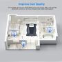 AT&T Cell Phone Signal Booster 4G LTE Cell Phone Booster Amplifier Indoor obdator 700Mhz Band 12 High Gain 65dB Signal Booster ATT Mobile Phone Signal Booster for Home and Office