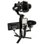 Gimbal Hand Grip Compatible for DJI Ronin S SC,Universal Handle Grip L Bracket Monitor Mount for Zhiyun Crane V2 WEEBILL/Moza AirCross/Hohem/Feiyu AK2000 4000 Gimbal Accessories