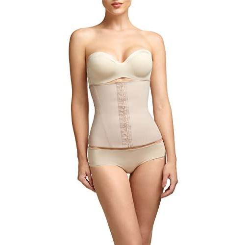 Squeem - Perfectly Curvy, Womens Firm Control Strapless Waist Cincher