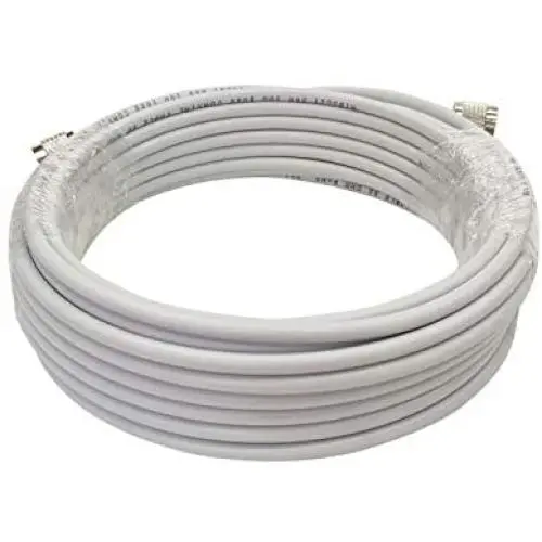 HiBoost 30ft Ultra Low Loss Coaxial Cable with N-Male to N-Male Connector for Cell Phone Signal Booster, Splitters, Outdoor Antenna and Indoor Antenna