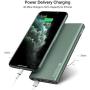 TOZO WB1 Portable Charger 10000mAh Super slim and light Fast Power bank 18W PD+Quick Charge 3.0 High-Speed Charging External Battery Pack with USB C Input/Output for iPhone,iPad,Samsung and more Green