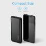 2-Pack Miady 15000mAh Portable Charger, Power Bank/w Two 5V/2A USB Output Ports and USB C Fast Input, Portable Phone Charger Compatible with iPhones, Android Smartphones and More