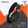 SteelSeries Arctis 3 (2019 Edition) All-Platform Gaming Headset for PC, PlayStation 4, Xbox One, Nintendo Switch, VR, Android, and iOS - Black (Renewed)