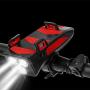 settencas Bicycle Mobile Phone Bracket 4 in 1 Bicycle Headlight Charging Bracket Mountain Bike Accessories