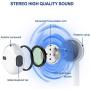 Ear Buds, Amoner Wired Headphones Sports Earphones, Stereo Sound in-Ear Buds with Built-in Mic for Phone 6/6s Plus/5s/SE, Galaxy, Android Smartphones, Tablets