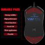 MOTOSPEED USB Wired 3500DPI Gaming Mouse Support Macro Programming, with 6 Buttons, Adjustable RGB Backlit, 6 Adjustable DPI Mouse for PC, Laptop, Apple MacBook