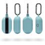 Teyomi Soft Silicone Case for Galaxy Buds+ Plus Case(2020) /Samsung Galaxy Buds Case(2019) with Anti-Lost Keychain, Shockproof, Anti-Dust, Protective Case Cover(Light Blue)