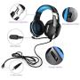 3.5mm Gaming Pro Stereo Headset Headphones Headband for Mobile Phone PS4 New PC Computer Headphone with Microphone