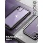 i-Blason Ares Case for iPhone 11 6.1 inch (2019 Release), Dual Layer Rugged Clear Bumper Case with Built-in Screen Protector (Black) i-Blason Ares Case for iPhone 11 6.1 inch (2019 Release), Dual Layer Rugged Clear Bumper Case with Built-in Screen Protector (Black)