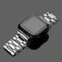 Jiarusig Compatible Fitbit Versa/Versa Lite Edition/Versa 2 Bands, Stainless Steel Versa Smartwatch Metal Band for Men Women Replacement Wristband