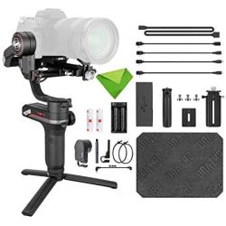 Zhiyun Weebill S with Zoom Controller Follow Focus Pro Kit 3-Axis Handheld Gimbal Stabilizer for DSLR Mirrorless Camera Canon 5DIV 5DIII EOS R Sony A7M3 A7R3 A7 III A9 Panasonic GH5s BMPCC 4K Nikon Z6