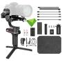 Zhiyun Weebill S with Zoom Controller Follow Focus Pro Kit 3-Axis Handheld Gimbal Stabilizer for DSLR Mirrorless Camera Canon 5DIV 5DIII EOS R Sony A7M3 A7R3 A7 III A9 Panasonic GH5s BMPCC 4K Nikon Z6