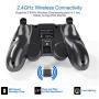 Mutop Bluetooth Mobile Gaming Controller Wireless Adapter for Android and iOS,iPhone, iPad, Apple TV - 8 Hours Battery Life