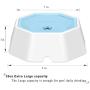 UPSKY Dog Water Bowl, No Spill Pet Water Bowl, Slow Water Feeder Dog Bowl with No-Skid Bottom, Pet Water Dispenser for Dogs and Cats