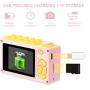 Kids Digital Cameras for Boys Girls HD 1080P Video Camera for Kids Children Selfie Camera Kids Toy Cameras Mini Child Camcorder for Age 6+ Boys/Girls Pink