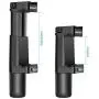 Neewer Smartphone Rig Filmmaker Grip Tripod Mount with Cold Shoe Mount and Width Adjustable Phone Clip Holder 2-3.6 inches/50-92mm Compatible with iPhone11/11 Pro/11 Pro Max Samsung Galaxy S10+10