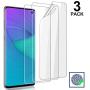 3-Pack Galaxy S10 Screen Protector, [Self Healing] [Easy Install & Bubble Free] [Ultrasonic Fingerprint Support] Transparent HD TPU Protetive Film for Samsung Galaxy S10