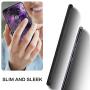 BENTOBEN LG K51 Case, LG Reflect Case, LG Q51 Case, Slim Fit Glow in The Dark Shockproof Hybrid Hard PC Soft TPU Bumper Drop Protective Girls Women Men Phone Cover for LG K51/Q51 (2020), Purple Galaxy