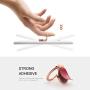 Phone Ring Holder Finger Kickstand - LANETNCY 360° Rotation Metal Ring Grip Stand for Strongly Magnetic Car Mount Compatible with All Smartphone(Rose Gold)