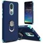 Coolpad Legacy Case, lovpec Ring Magnetic Holder Kickstand Phone Cover Case for Coolpad Legacy 2019 (Navy)